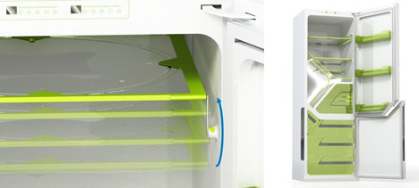 fridge tech: adjustable shelf