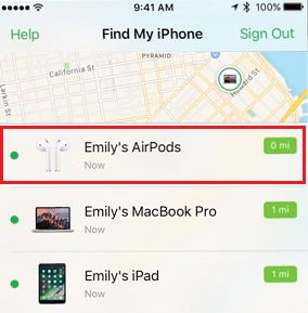AirPods Tracking
