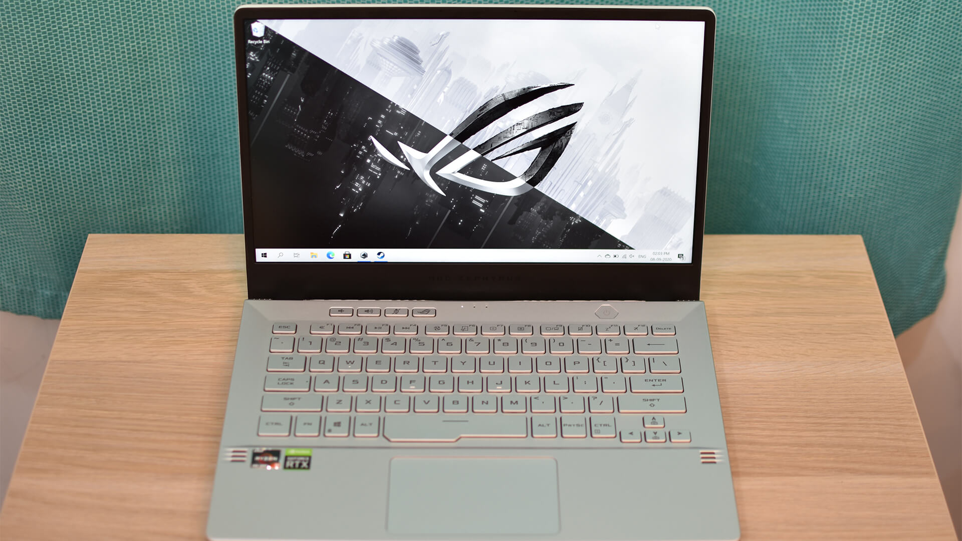 ASUS ROG Zephyrus G14 Full Laptop Design Front View