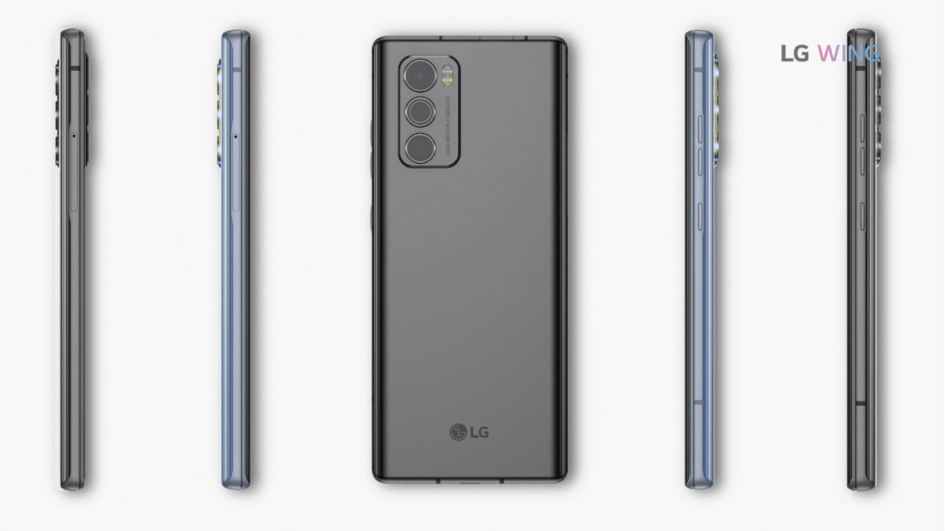 LG Wing 5G Rear Camera Side Design
