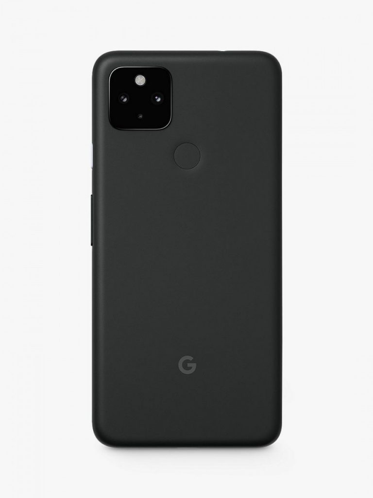 Google Pixel 4a 5G Just Black Rear Design