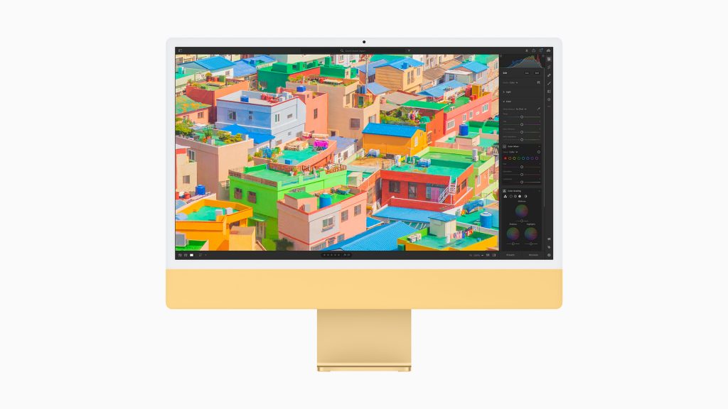 Apple iMac 2021 Yellow
