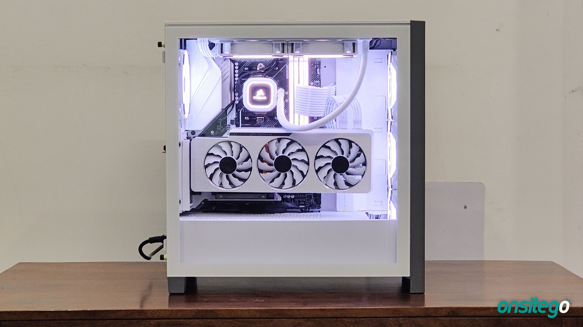 All White Gaming PC Build India