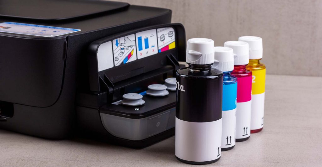 Ink Tank Printer Refill Bottles