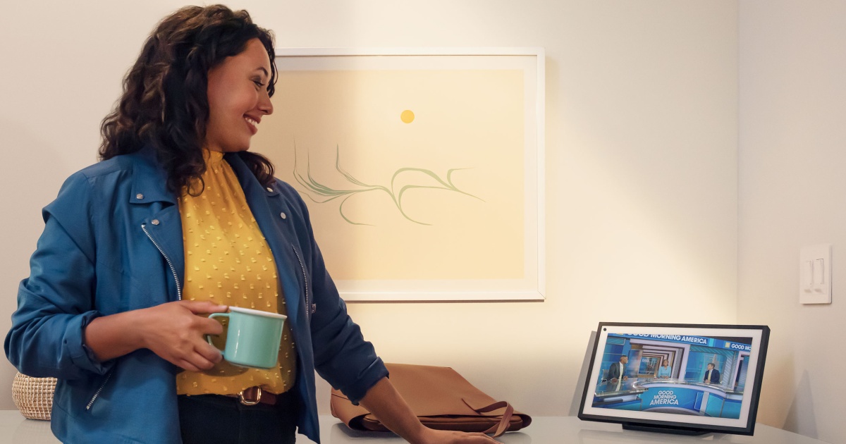 Amazon Launched A Giant Echo Show With 15-Inch Display, Blink Video Doorbell