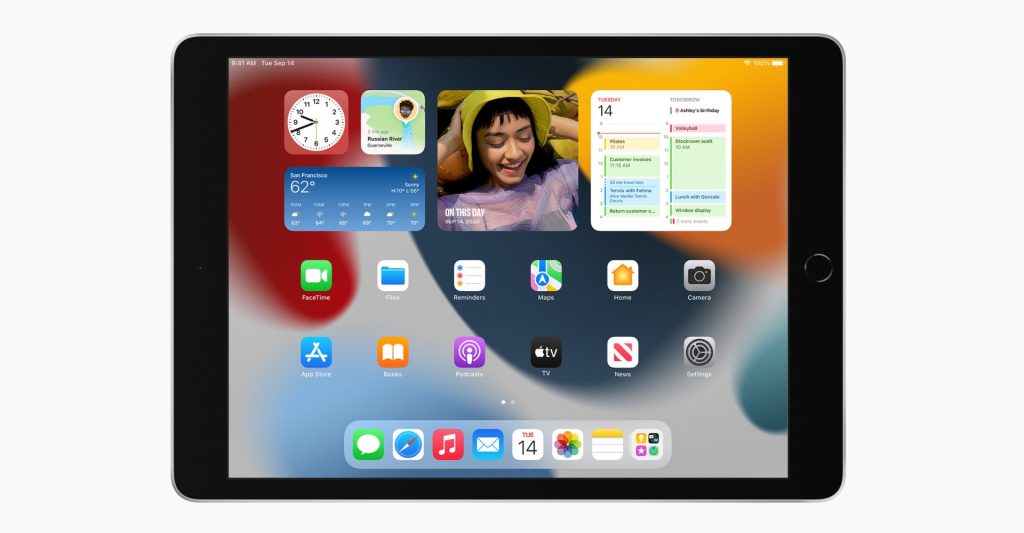 iPad 10.2 (2021) with 12MP Ultra wide Camera