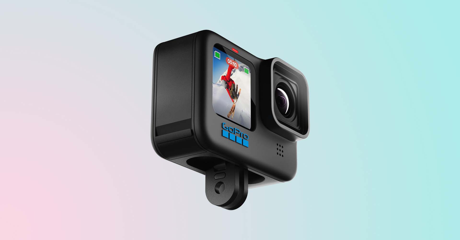 GoPro Hero 10 Black Action Camera With 4K 120FPS Video Recording