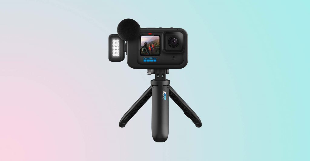 GoPro Hero 10 Black Tripod Mount Flash Microphone Attachment