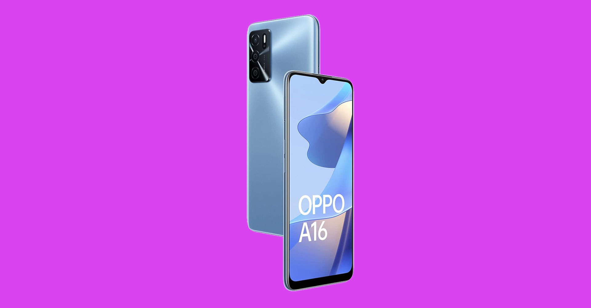 Oppo A16 Launched Features 65 Inch Hd Screen Mediatek Helio G35