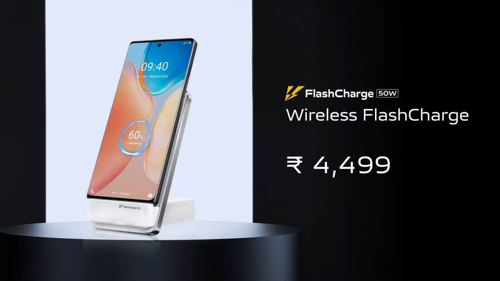 Vivo Wireless FlashCharge 50W Price In India