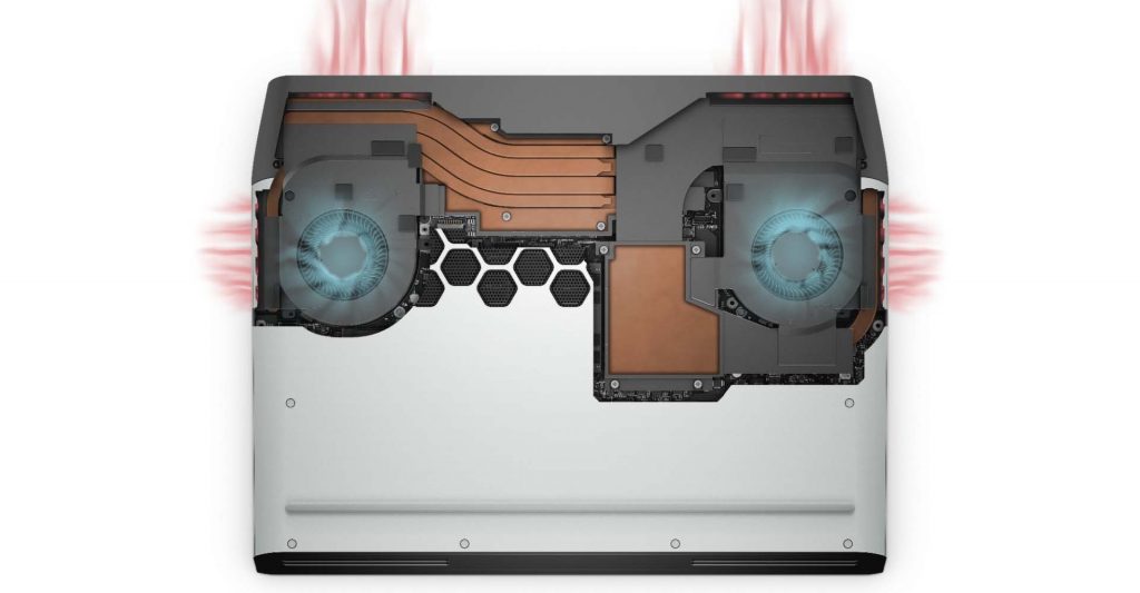 Laptop Vapour Chamber Cooling