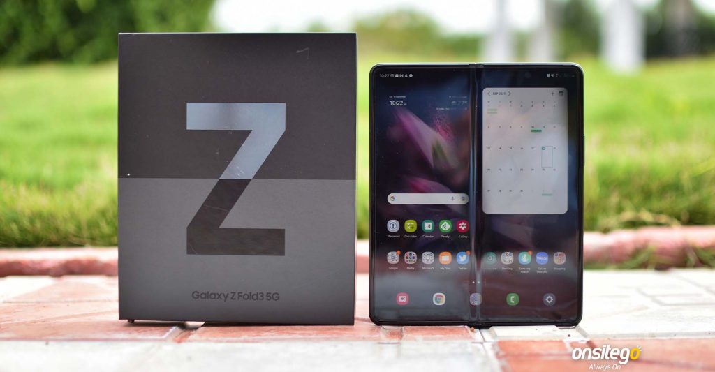 Samsung Galaxy Z Fold 3 With Box