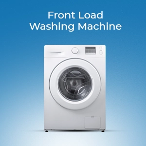 a front load washing machine